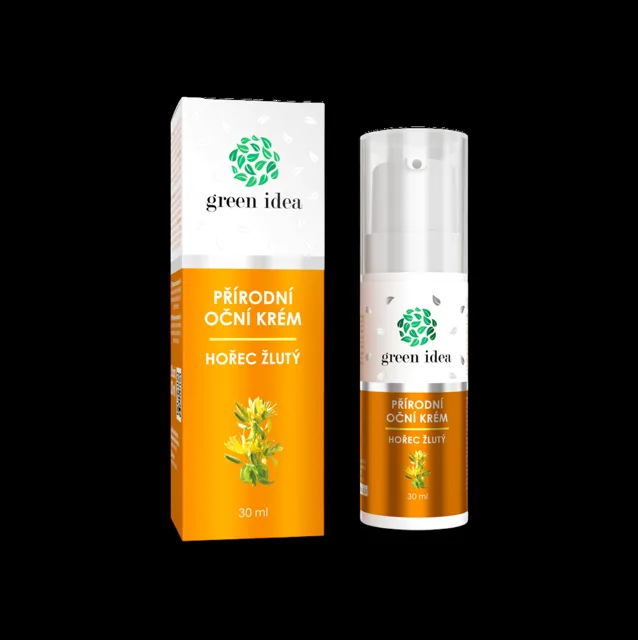 Přírodní oční krém hořec žlutý - 30 ml - Green idea