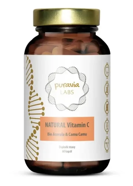 Přírodní vitamín C - BIO Acerola + Camu camu 60 cps