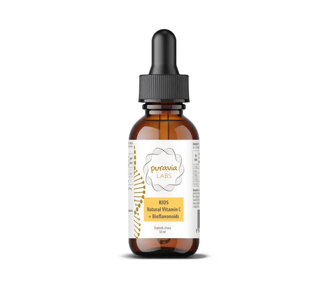 Přírodní vitamín C pro děti, 50 ml