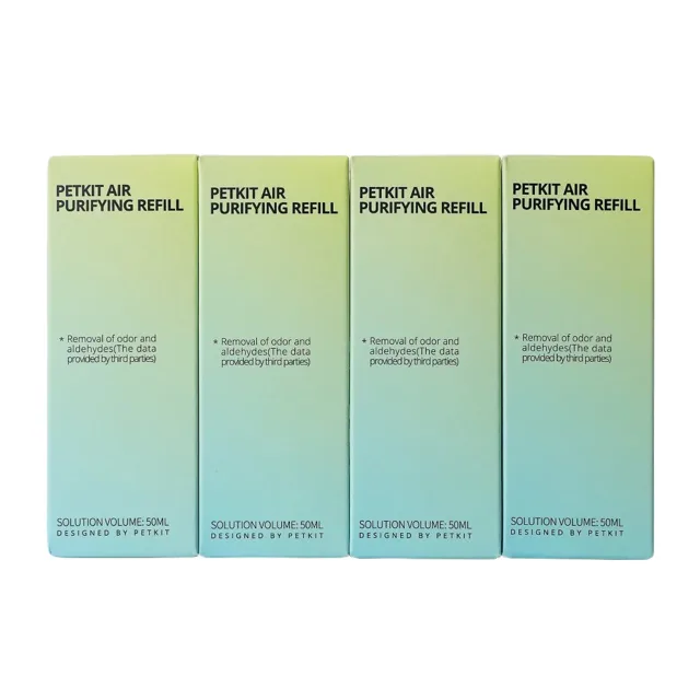 Příslušenství: Náplň Concentrated Air Purifying – 4 × 50 ml - 4 lahvičky po 50 ml