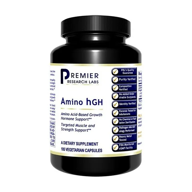 PRL Amino HGH, 105 rostliných kapslí
