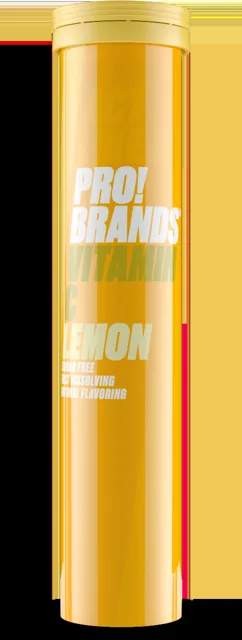 PRO!BRANDS Vitamin C citron 20 šumivých tablet