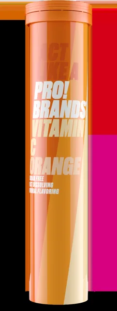 PRO!BRANDS Vitamin C pomeranč 20 šumivých tablet