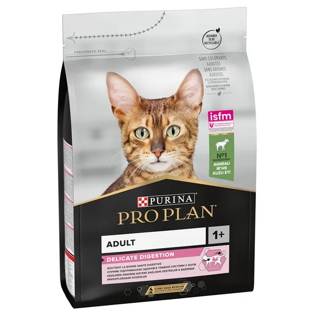 PRO PLAN Adult Delicate Digestion granule jehněčí - 3 kg