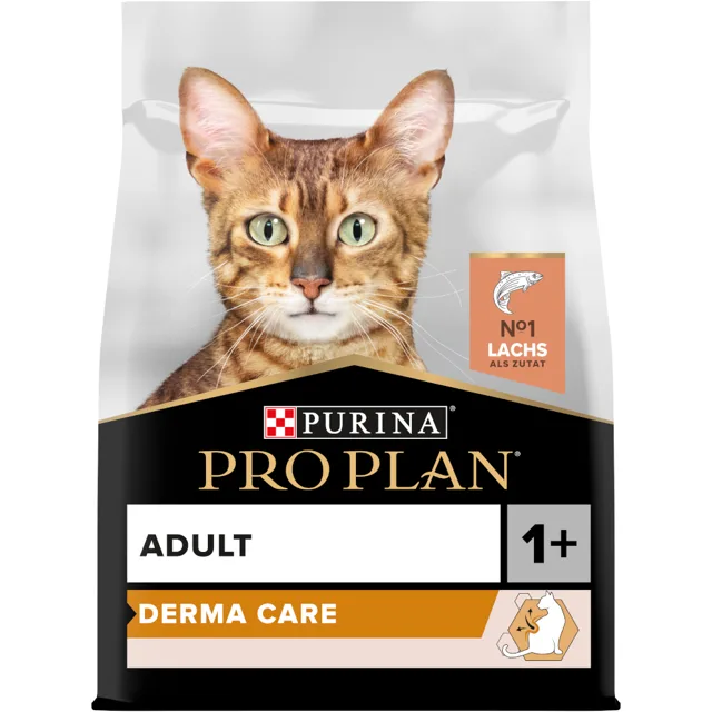 PRO PLAN Adult Derma Care granule losos - Výhodné balení: 3 x 3 kg