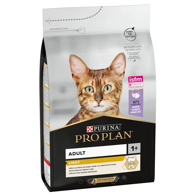 PRO PLAN Adult Light granule krůta - 3 kg
