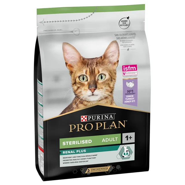 PRO PLAN Adult Sterilised Renal Plus granule krůta - 14 kg