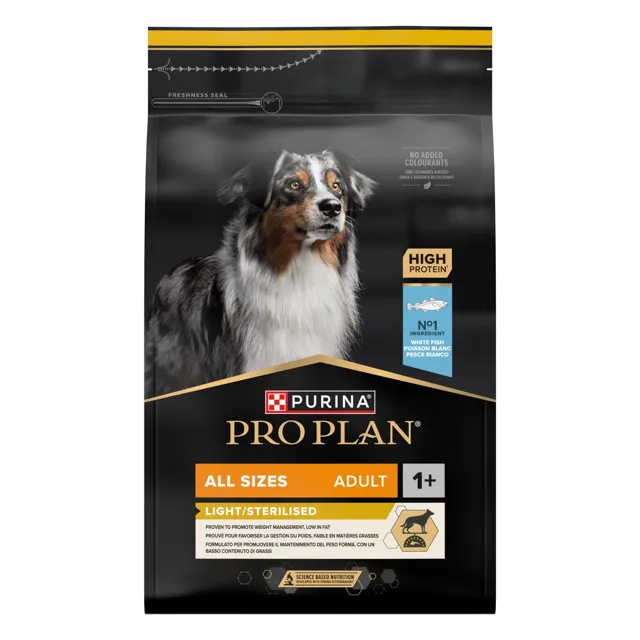 Pro Plan All Sizes Adult Light Sterilised Fish - 3 kg