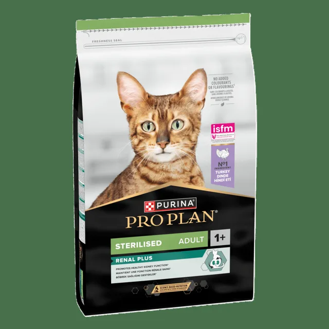 Pro Plan Cat Adult Renal Sterilised krůta 10kg