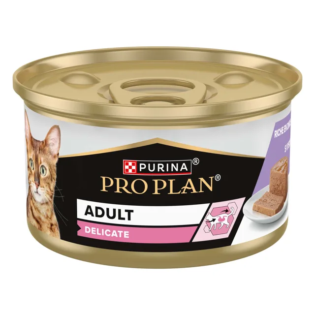 PRO PLAN Delicate konzervy - 24 x 85g krůta paštika