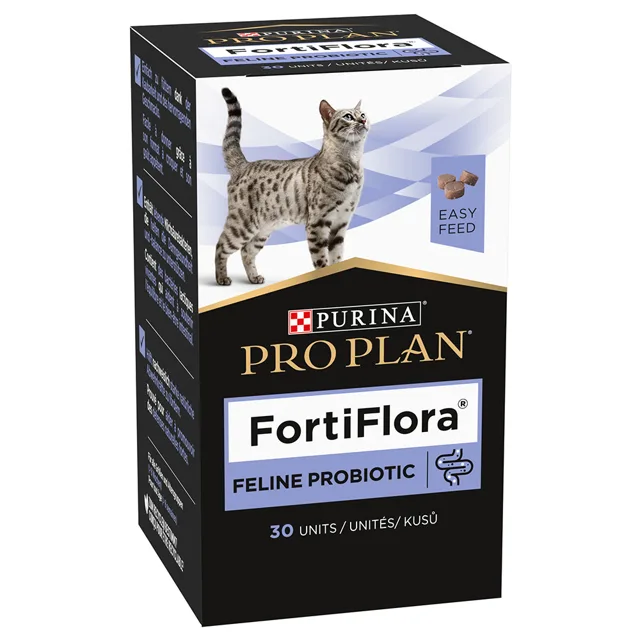 PRO PLAN FortiFlora probiotikum - žvýkací tablety - 2 x 30 ks