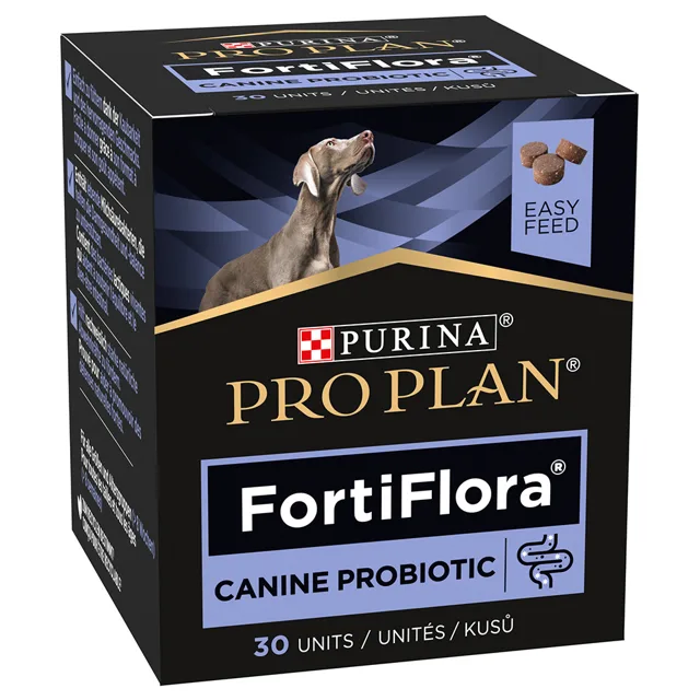 PRO PLAN FortiFlora probiotikum - žvýkací tablety - 30 ks