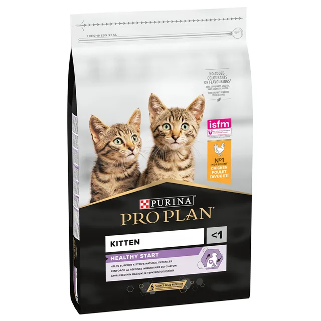 PRO PLAN Kitten Healthy Start granule kuře - Výhodné balení 2 x 10 kg