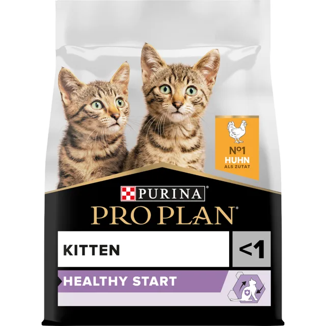 PRO PLAN Kitten Healthy Start granule kuře - Výhodné balení 2 x 3 kg