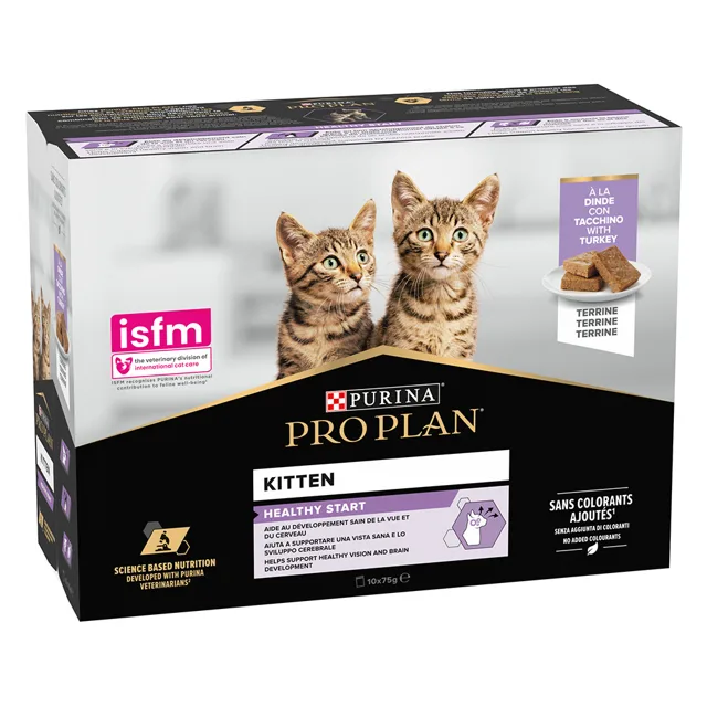 PRO PLAN Kitten Healthy Start kapsičky 10 x 75 g - krůta