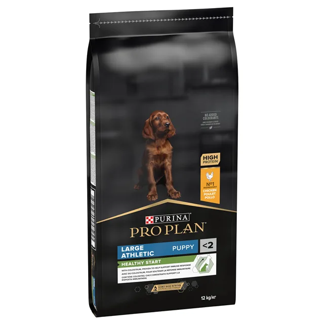 PRO PLAN Large Puppy Athletic Healthy Start granule kuře - 12 kg
