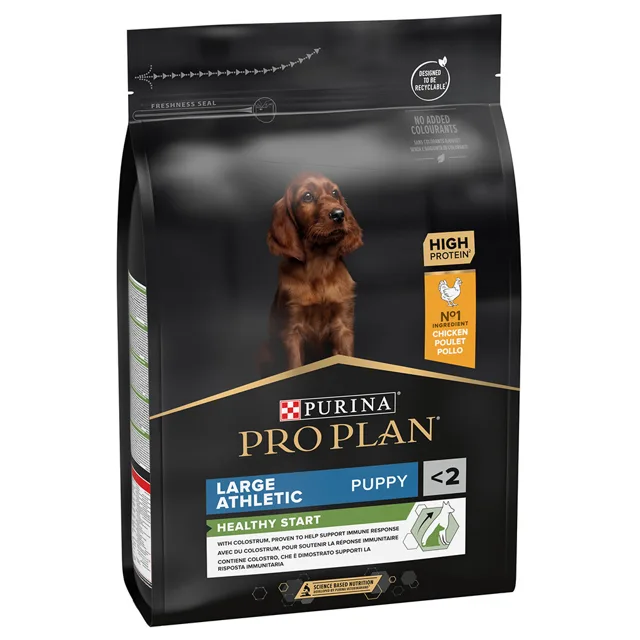 PRO PLAN Large Puppy Athletic Healthy Start granule kuře - 3 kg