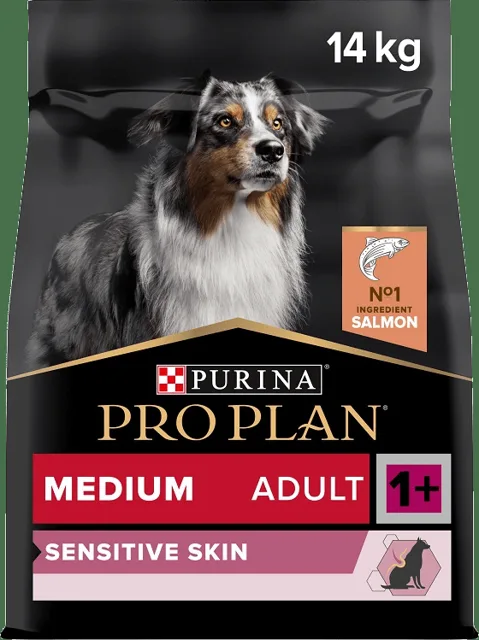 Pro Plan Medium Adult Sensitive skin losos 14kg