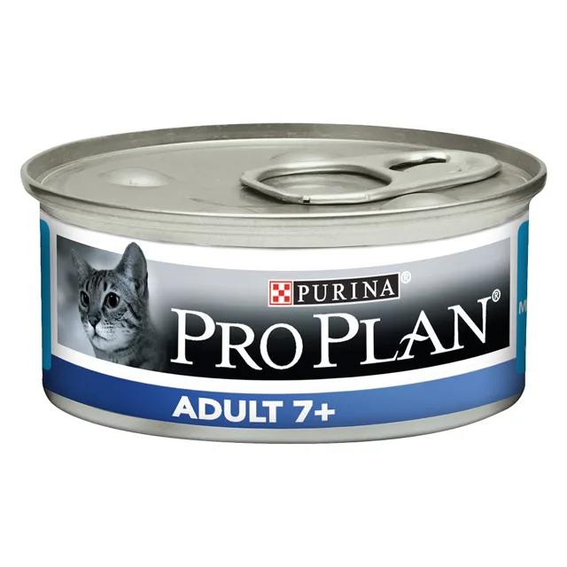 PRO PLAN Sterilised Senior 7+ Longevis konzervy paštika 24 x 85 g - tuňák