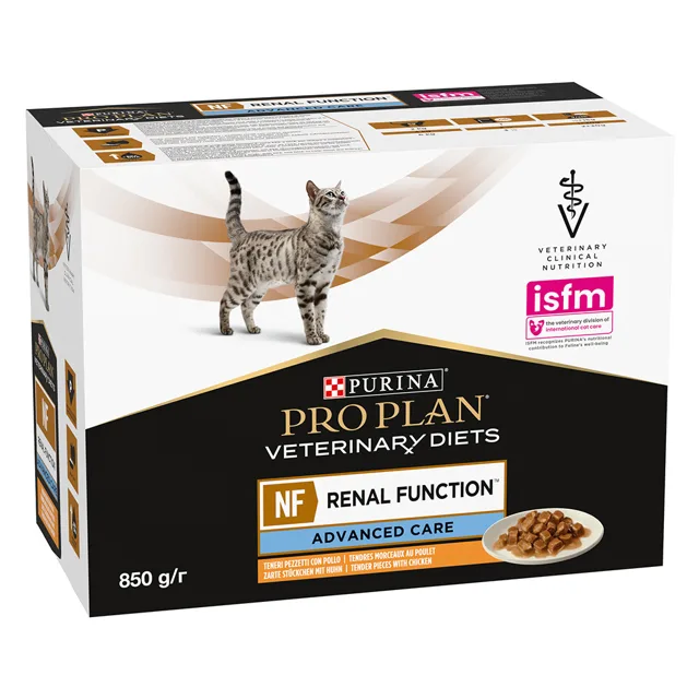PRO PLAN Veterinární diety NF Renal Function Advanced Care kapsičky kuře - 10 x 85 g