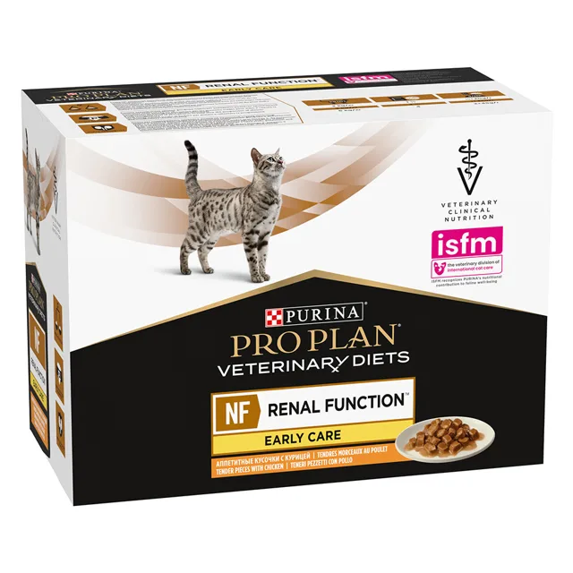 PRO PLAN Veterinární diety NF Renal Function Early Care kapsičky kuře - 10 x 85 g