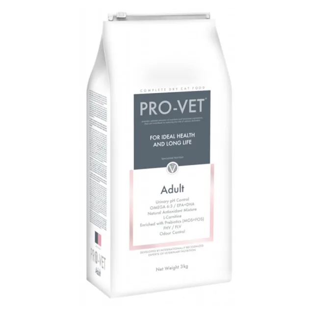 PRO-VET Adult granule pro kočky na prevenci různých onemocnění 3 kg