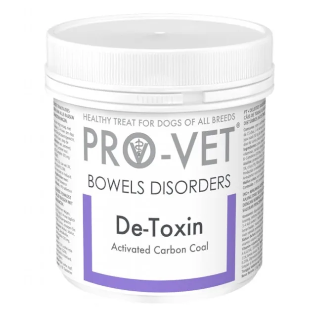 PRO-VET De-Toxin pastilky pro psy se zažívacími problémy 90 ks