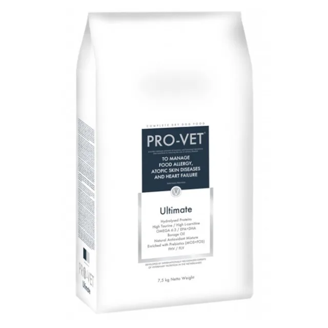 PRO-VET Ultimate granule pro psy s potravinovými alergiemi, Hmotnost balení (g): 2,5 kg