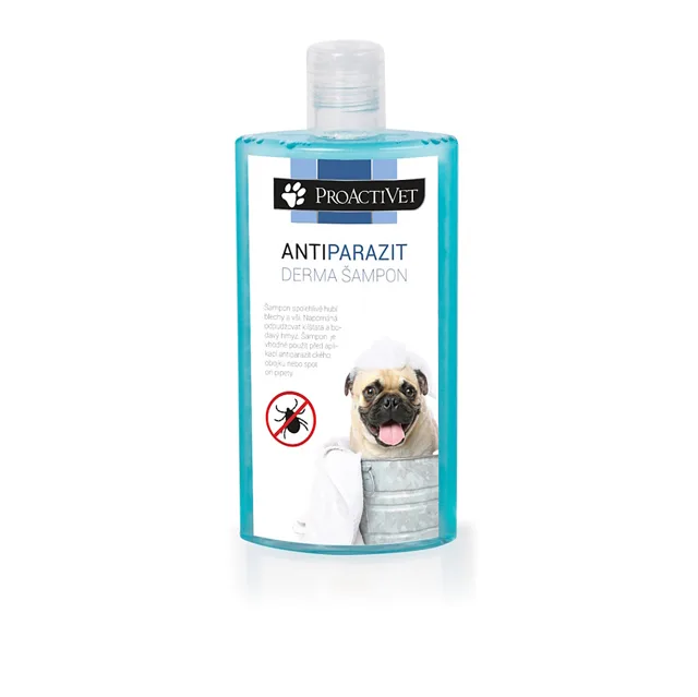 PROACTIVET Flea a tick derma šampon 250 ml