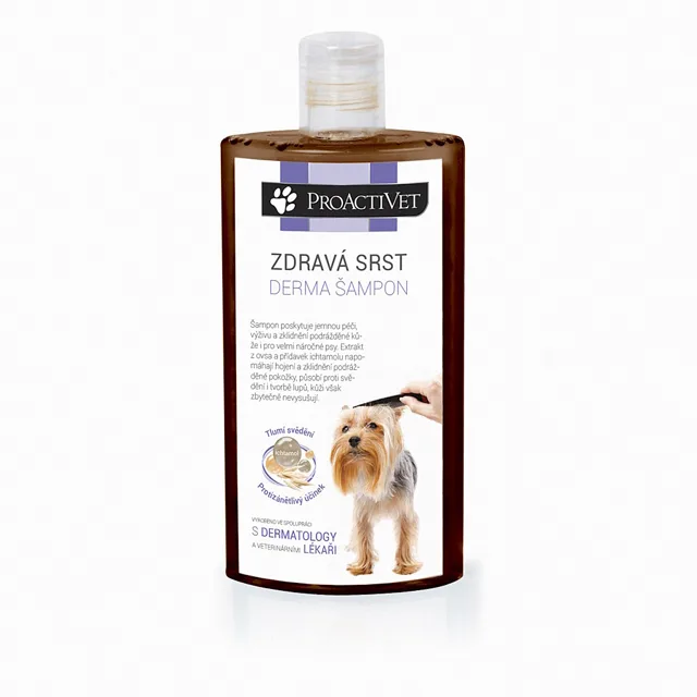 PROACTIVET Zdravá srst derma šampon 250 ml