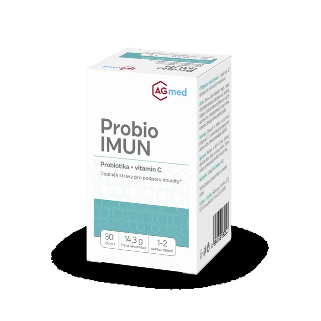 Probio Imun probiotika+vit.C 30 kapslí AGmed