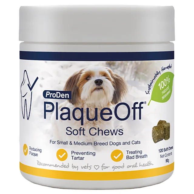 ProDen PlaqueOff Soft Chews Small & Medium - 120 kusů