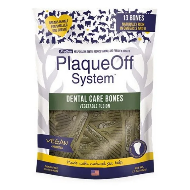 PRODEN PlaqueOff™ Dental Bones zeleninové 482 g