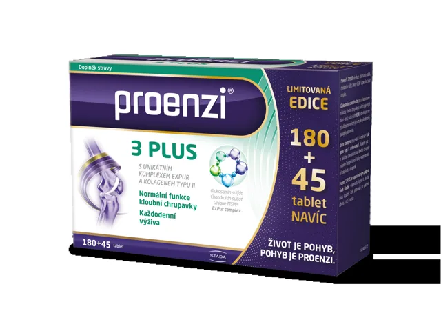Proenzi 3 plus 180+45 tablet Promo 2023