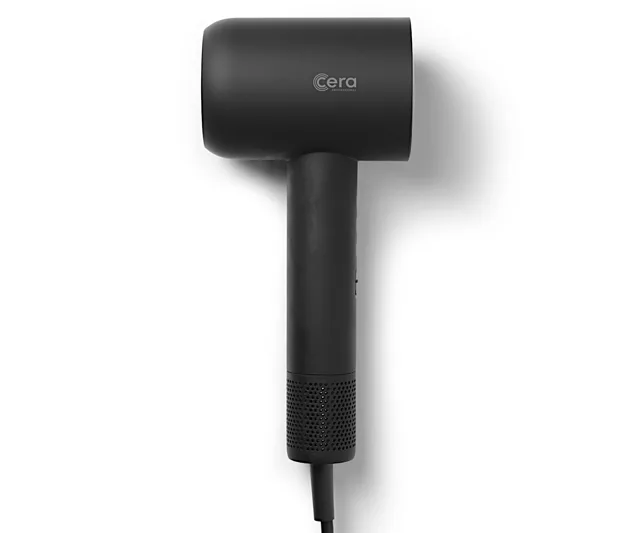 Profesionální fén na vlasy Cera Digital Care Dryer - 1600 W, černý (42454) + dárek zdarma