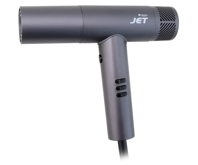 Profesionální fén na vlasy Hairway Professional Jet - 1600 W, šedý (03095) + dárek zdarma
