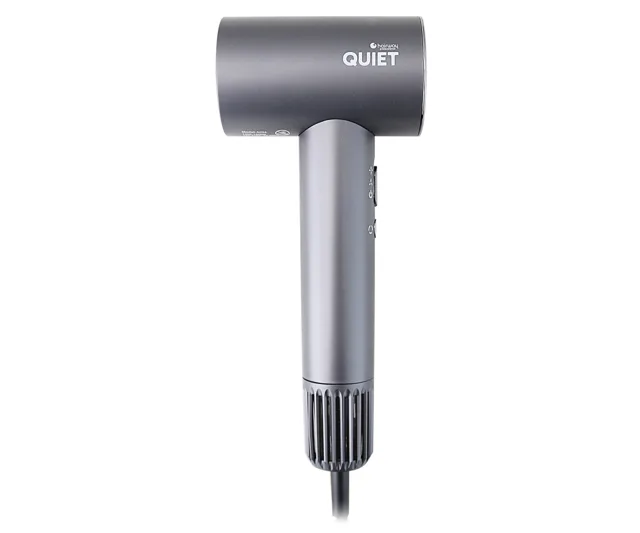 Profesionální fén na vlasy Hairway Professional Quiet - 1400 W, šedý (03096) + dárek zdarma