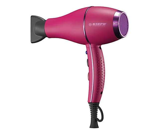 Profesionální fén na vlasy Kiepe Bloom Magenta - 2000 W, růžový (8310.1) + dárek zdarma