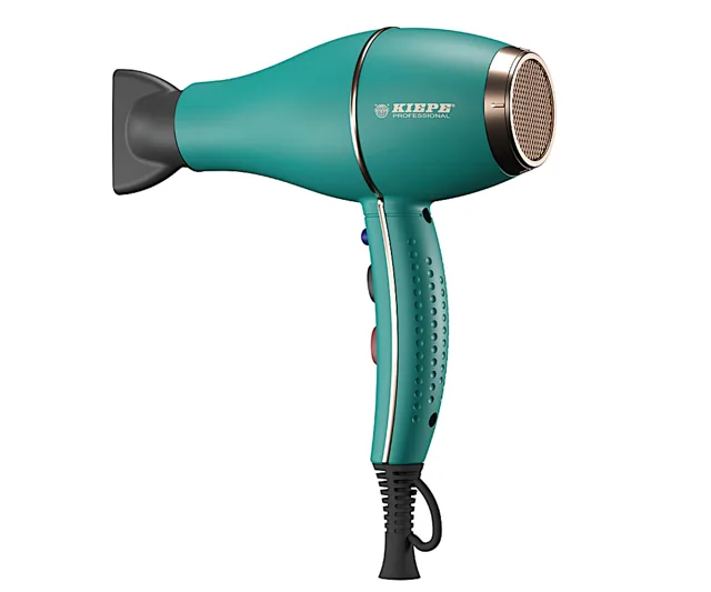 Profesionální fén na vlasy Kiepe Bloom Turquoise - 2000 W, tyrkysový (8310.3) + dárek zdarma