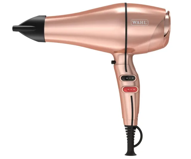 Profesionální fén na vlasy Wahl Professional Pro Keratin Hair Dryer 4341-0470 - 2200 W, růžovozlatý + dárek zdarma