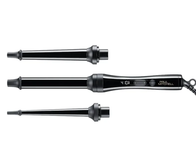 Profesionální keramická kulma na vlasy Paul Mitchell Unclipped 3-in-1 - černá (UC3N1E) + dárek zdarma