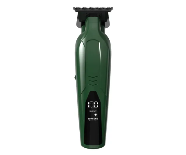 Profesionální konturovací strojek na vlasy Supreme Trimmer Vader Lite ST3700/G - tmavě zelený + dárek zdarma