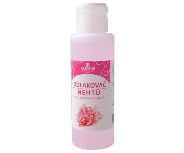 Profesionální odlakovač na nehty, Amoené - 100 ml (0114BPM100)
