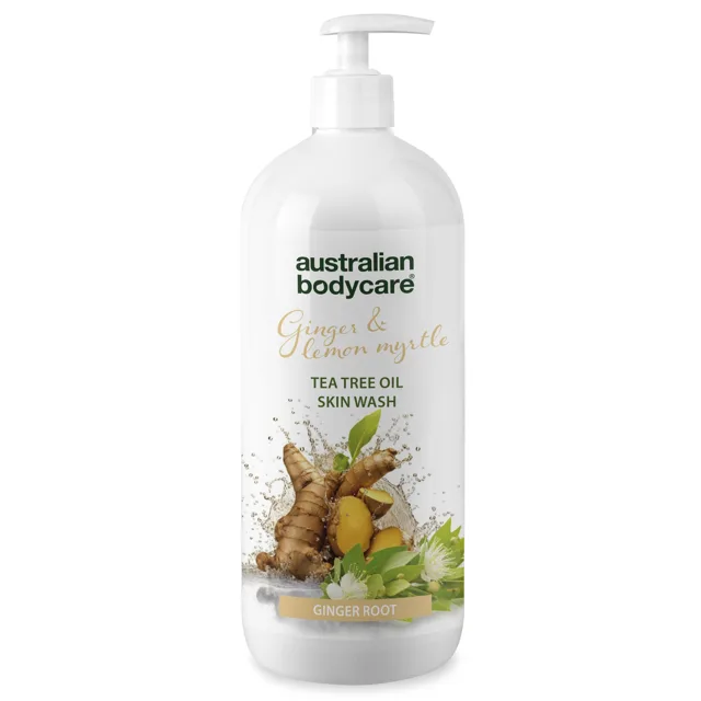 Profesionální pleťový gel Ginger & Lemon — Profesionální tělový gel s Tea Tree Oil a zázvorem