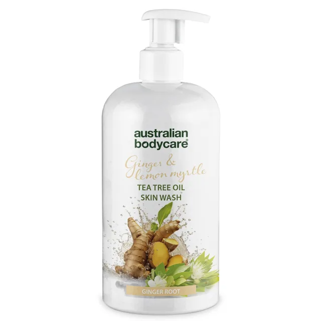 Profesionální pleťový gel Ginger & Lemon — Profesionální tělový gel s Tea Tree Oil a zázvorem