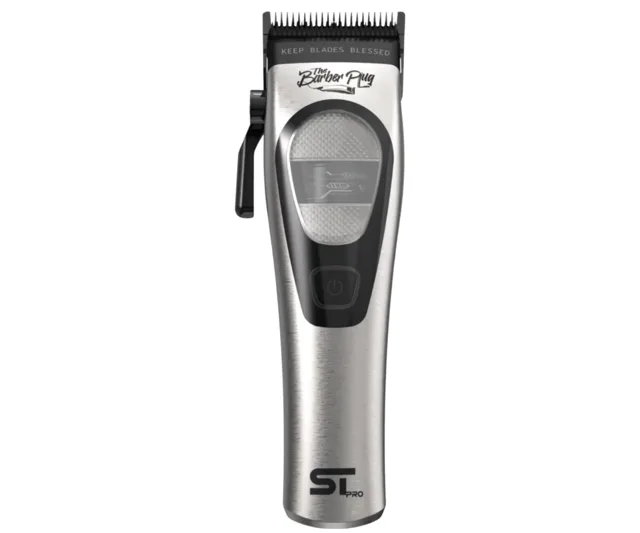 Profesionální střihací strojek Supreme Trimmer TORQ Clipper STC781 - chromový + dárek zdarma