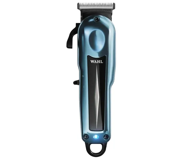 Profesionální strojek na vlasy Wahl Super Taper X Cordless 3026470 - světle modrý + dárek zdarma