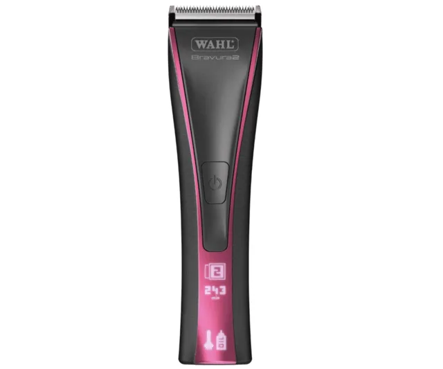 Profesionální strojek na zvířecí srst Wahl Professional Bravura 2 Cordless 3028121 - černý + dárek zdarma