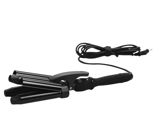 Profesionální trojkulma pro střední vlny Cera Triple Barrel Waver XL - 25 mm, černá (10911) + dárek zdarma