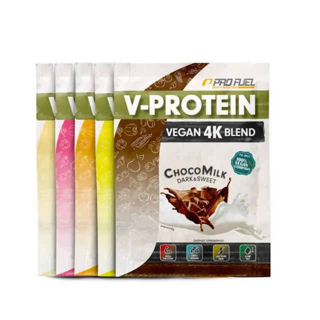 ProFuel V-PROTEIN 4K BLEND - vzorek Malinový jogurt 30 g